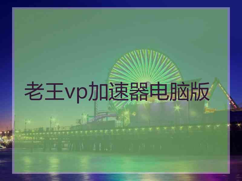 老王vp加速器电脑版