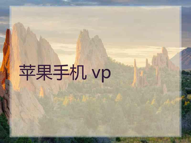 苹果手机 vp